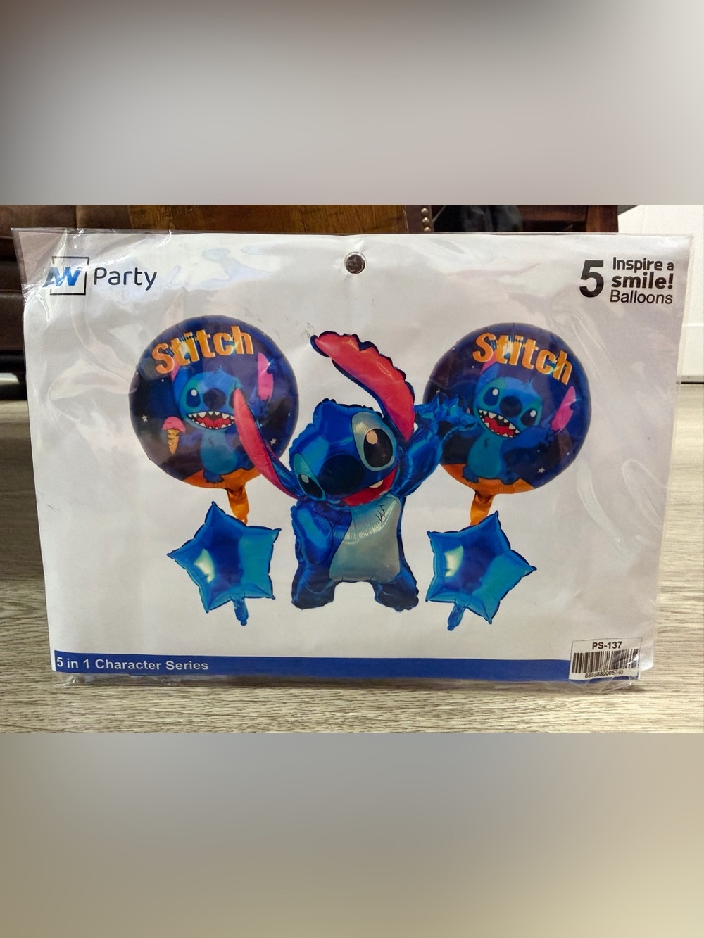 Stitch Balloon Set